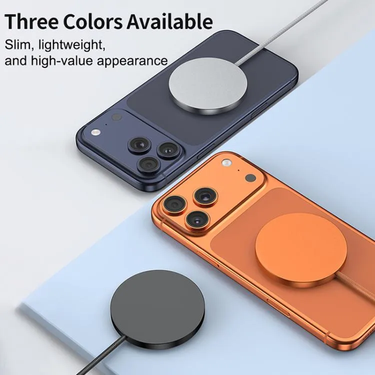 25W Qi2 Magnetic Wireless Charger with USB-C