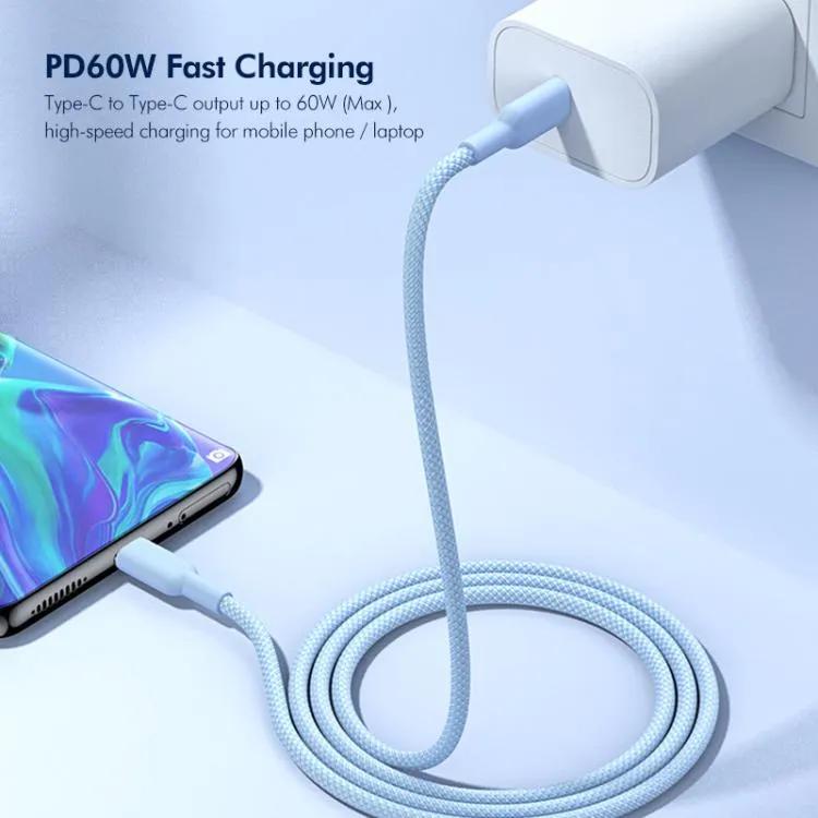 60W USB-C to USB-C Fast Charging Data Cable