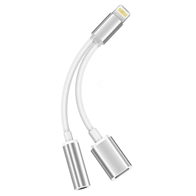 8-Pin Female & 3.5mm Audio to 8-Pin Male Adapter Cable
