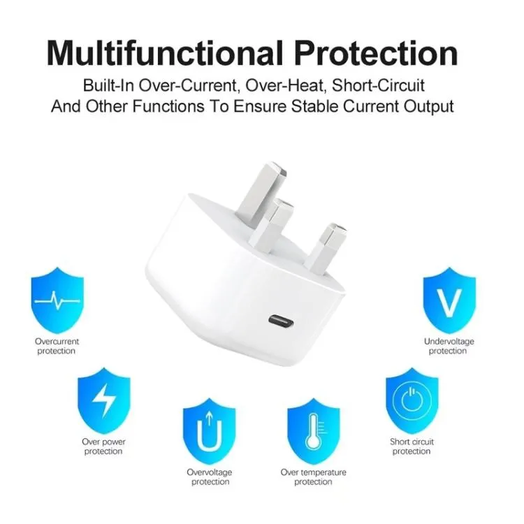 A3365 40W USB-C Fast Charging Plug with 1m Cable