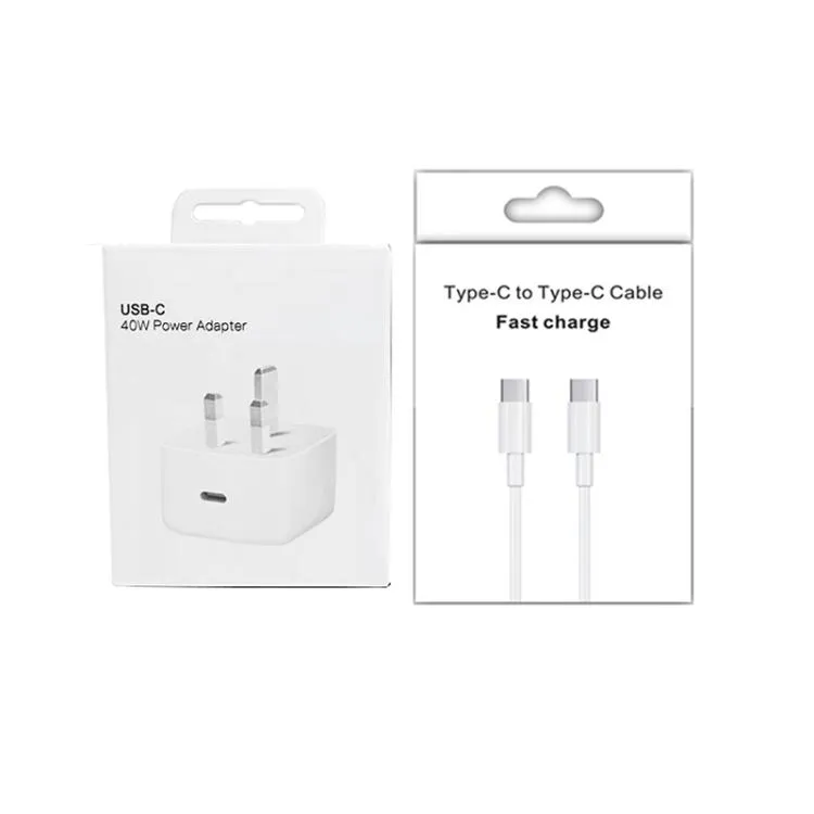 A3365 40W USB-C Fast Charging Plug with 1m Cable