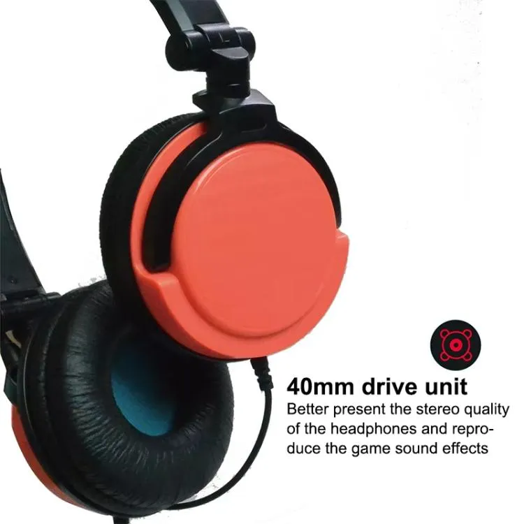 Wired Gaming Headset with Mic – Switch, Xbox, PS5 & PC