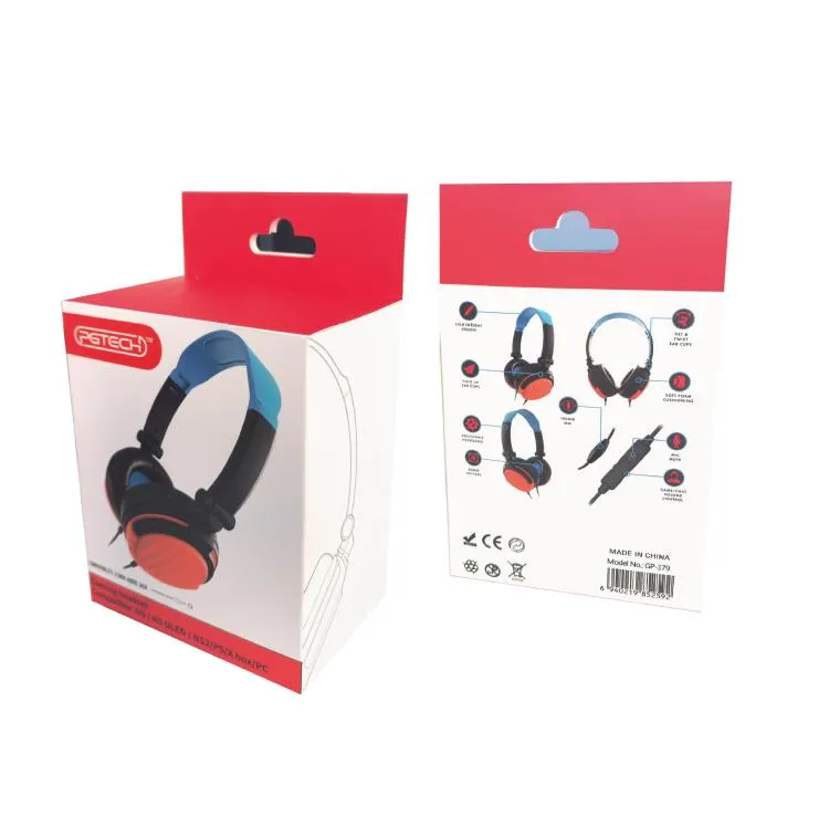 Wired Gaming Headset with Mic – Switch, Xbox, PS5 & PC